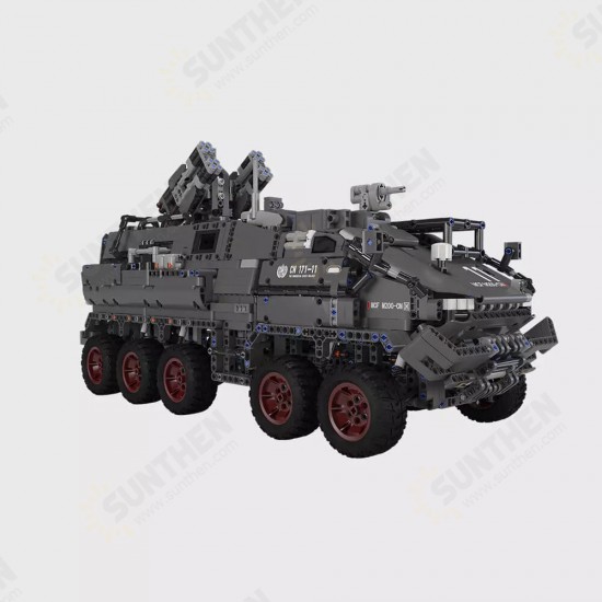 Wandering Earth 2800+ Pcs CN171 Personnel Carrier Door Openable Gunn 360° Rotatable Technical Building Blocks Model Toy for Kids Gift