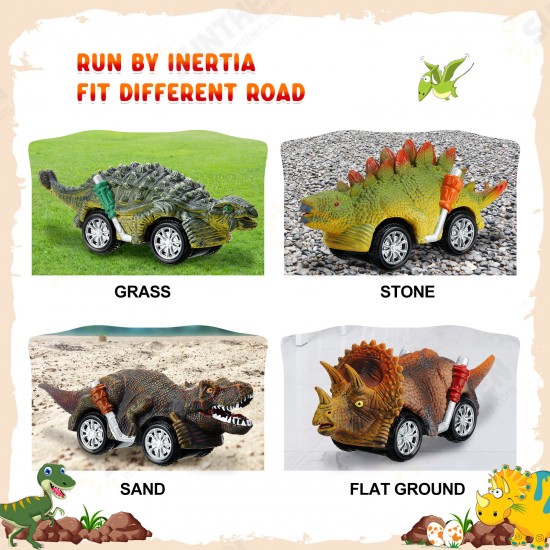 Dinosaur Toys Cars Inertia Vehicles Toddlers Kids Dinosaur Party Games with T-Rex Dino Toys Playset Birthday Gifts Dinosaur Toys Cars Inertia Vehicles Toddlers Kids Dinosaur Party Games with T-Rex Dino Toys Playset Birthday Gifts