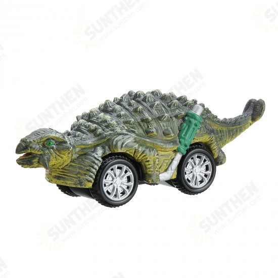 Dinosaur Toys Cars Inertia Vehicles Toddlers Kids Dinosaur Party Games with T-Rex Dino Toys Playset Birthday Gifts