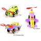 Rubber Powered Racing Car Plane Steamship Educational Toys