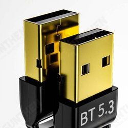 USB bluetooth Dongle Adapter bluetooth 5.3 Wireless BT Receiver Transmitter Adaptor for PC Computer USB bluetooth Dongle Adapter bluetooth 5.3 Wireless BT Receiver Transmitter Adaptor for PC Computer