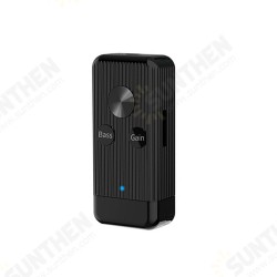 wx8 bluetooth 5.0 Audio Adapter TF Card bluetooth Audio Receiver Bass Noise Reduction Car Bluetooth with Back Clip wx8 bluetooth 5.0 Audio Adapter TF Card bluetooth Audio Receiver Bass Noise Reduction Car Bluetooth with Back Clip