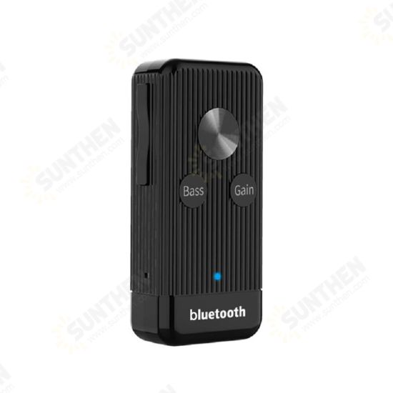 wx8 bluetooth 5.0 Audio Adapter TF Card bluetooth Audio Receiver Bass Noise Reduction Car Bluetooth with Back Clip