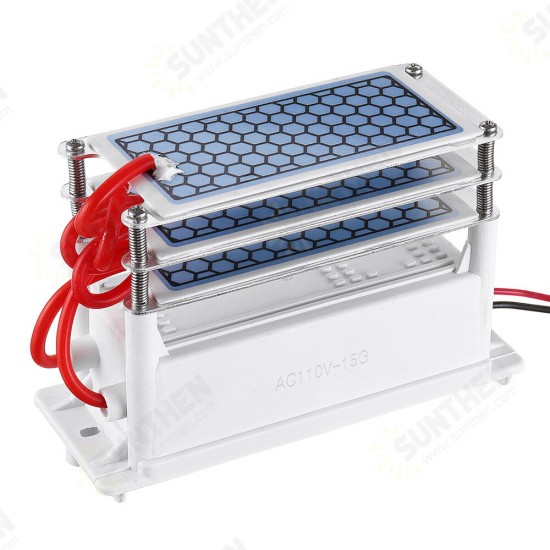 110V/220V 15g Ozone Generator Chip Active Oxygen Disinfection Machine Air Purifier