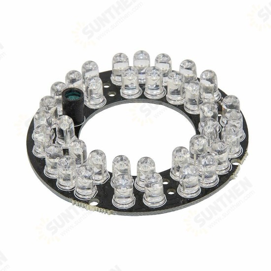 36*IR LED Board for CCTV Camera Night Vision 60mm for CS LEN Infrared Light Board DC12V