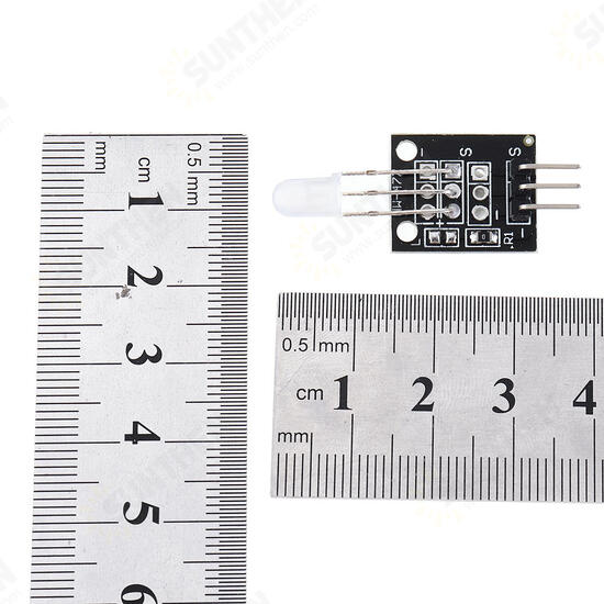 3pcs KY-011 5mm Two Color Red and Green LED Common Cathode Module Board for Arduno Diy Starter Kit 2-color KY011