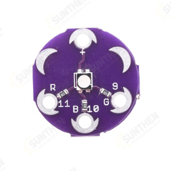 3pcs Tri-Color LED RGB Module LED Board Tri-color Module