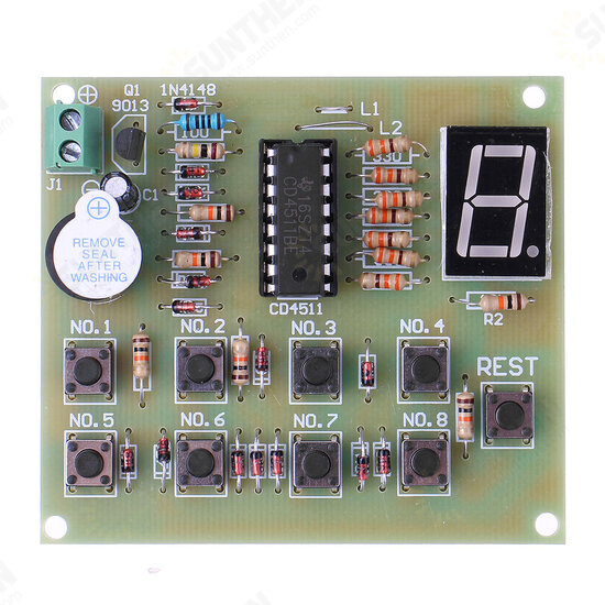 CD4511 8-channel Digital Display Answering Device Module LED Board