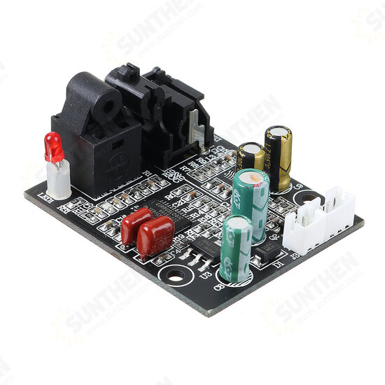 Digital Decoder 24 Bit 192K Optical Fiber Coaxial Decoding Board CS8416+CS4344 for Amplifier