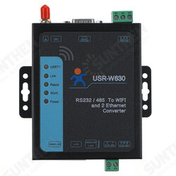 Dual Network Port WiFi Serial Server RS485/232 Serial Port to Wi-Fi Ethernet USR-W630 Dual Network Port WiFi Serial Server RS485/232 Serial Port to Wi-Fi Ethernet USR-W630