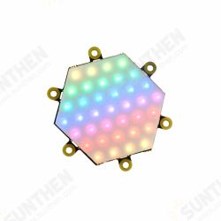 NeoHEX Hexagonal RGB LED Light Board WS2812C-2020-V1 37 Lamp Beads NeoHEX Hexagonal RGB LED Light Board WS2812C-2020-V1 37 Lamp Beads
