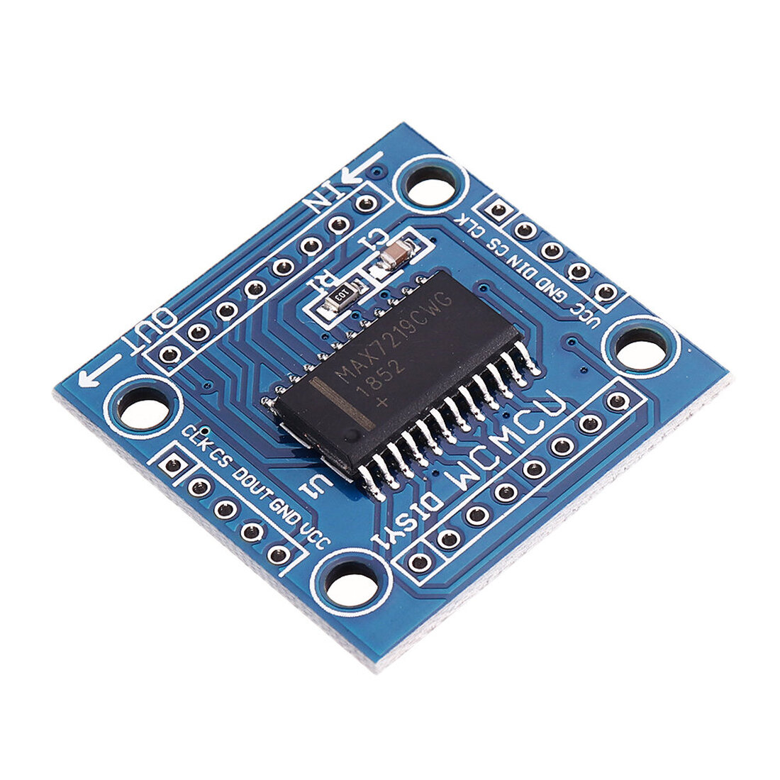 MAX7219 Dot Matrix Module Microcontroller LED Module Display Module ...