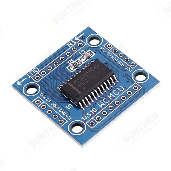 MAX7219 Dot Matrix Module Microcontroller LED Module Display Module MAX7219 DIY Kit