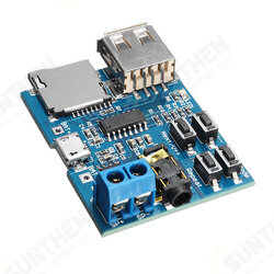 MP3 Lossless Decoder Board With Power Amplifier Module TF Card Decoding Player MP3 Lossless Decoder Board With Power Amplifier Module TF Card Decoding Player