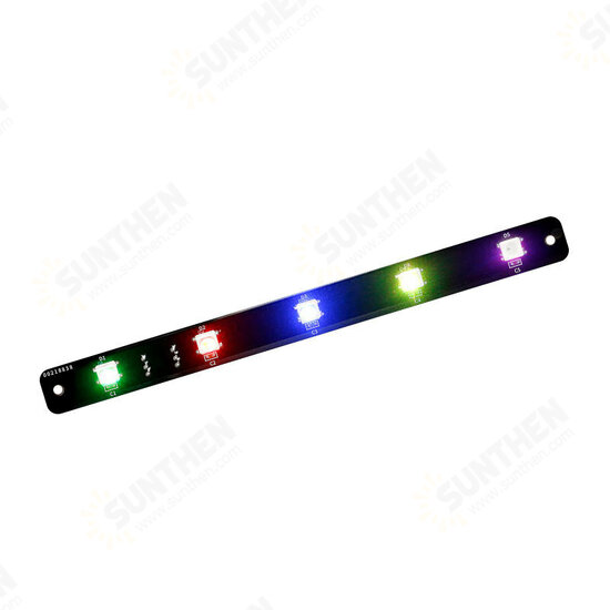 Programmable RGB Light Strip Expansion Board Colorful LED Module Supports Cascading Colorful Three-color Light Strip