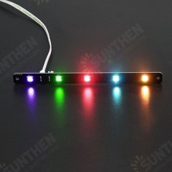 Programmable RGB Light Strip Expansion Board Colorful LED Module Supports Cascading Colorful Three-color Light Strip Programmable RGB Light Strip Expansion Board Colorful LED Module Supports Cascading Colorful Three-color Light Strip
