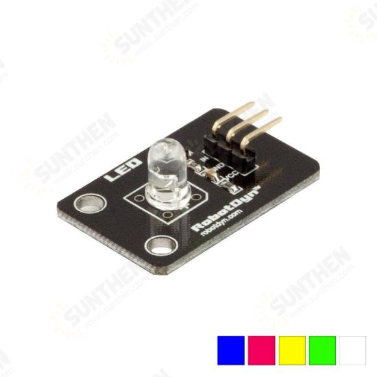 Color LED Module 3.3V/5V 5 Colors Optional Board