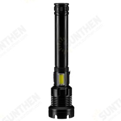 Super Powerfull P90 LED Flashlight With Side Light Outdoor Waterproof Torch Super Powerfull P90 LED Flashlight With Side Light Outdoor Waterproof Torch