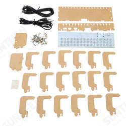 WDT10160 LED Light Single-row Breathing Music Spectrum Kit WDT10160 LED Light Single-row Breathing Music Spectrum Kit
