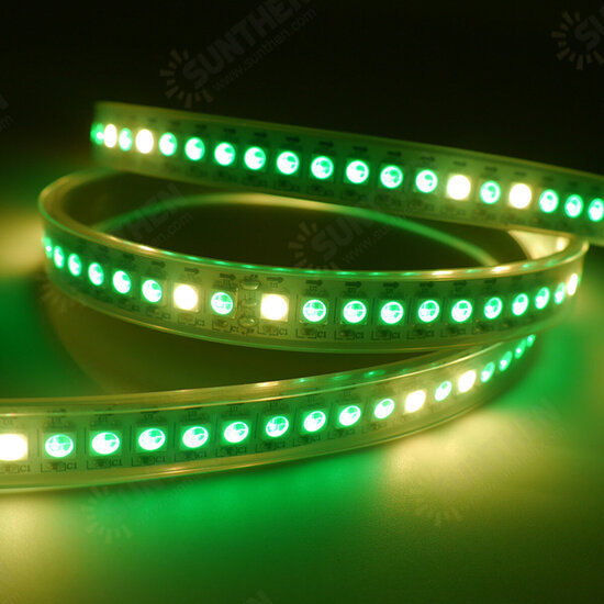 WS2812 WS2812B 2M 144 LEDs/M 5050 RGB LED Strip Addressable Light Tube Waterproof IP67