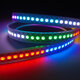 WS2812 WS2812B 2M 144 LEDs/M 5050 RGB LED Strip Addressable Light Tube Waterproof IP67