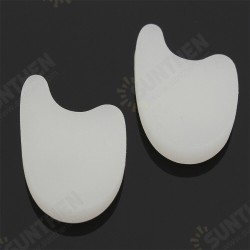 1 Pair Silicone Foot Toe Separator Hallux Valgus Alignment Bunion Thumb Protector 1 Pair Silicone Foot Toe Separator Hallux Valgus Alignment Bunion Thumb Protector
