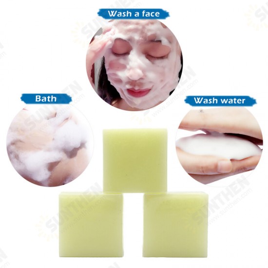 100g Removal Pimple Pore Acne Treatment Sea Salt Soap Cleaner Moisturizing Goat Milk Soap Face Care Wash Basis Soap