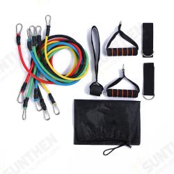 11PCS Durable Resistance Bands Yoga Pilates Abs Exercise Fitness Tube Workout Tool 11PCS Durable Resistance Bands Yoga Pilates Abs Exercise Fitness Tube Workout Tool