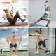 11Pcs Yoga Pilates Resistance Bands Set Abs Exercise Fitness Tube Workout Bands Gym Training