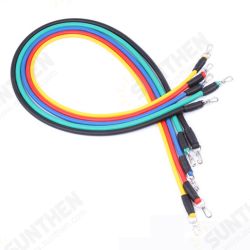 11pcs Resistance Bands Elastic Rope Weight Losing Fitness Exercise Tools 11pcs Resistance Bands Elastic Rope Weight Losing Fitness Exercise Tools