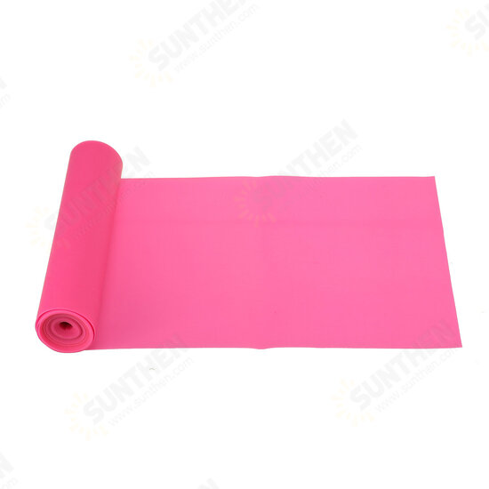 1500mm Resistance Bands Non-slip Yoga Pilates Fitness Mat Gym Training Elastic Band