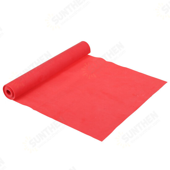 1500mm Resistance Bands Non-slip Yoga Pilates Fitness Mat Gym Training Elastic Band