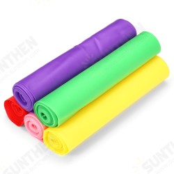 1.5m Elastic Yoga Pilates Stretch Resistance Bands Strap Exercise Home Workout GYM 0.35mm Thickness 1.5m Elastic Yoga Pilates Stretch Resistance Bands Strap Exercise Home Workout GYM 0.35mm Thickness