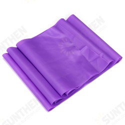 1.5m Elastic Yoga Pilates Stretch Resistance Bands Strap Exercise Home Workout GYM 0.35mm Thickness 1.5m Elastic Yoga Pilates Stretch Resistance Bands Strap Exercise Home Workout GYM 0.35mm Thickness