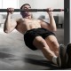 200kg Door Horizontal Steel Bars Adjustable Home Gym Workout Training Bar Sport Fitness Equipments