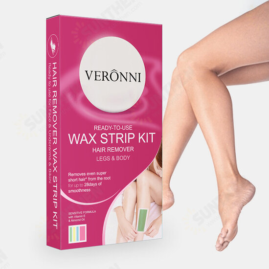 20Pcs/ 10Sheets Professional Waterproof Hair Removal Double Sided Cold Wax Strips Paper For Leg Body Face 20Pcs/ 10Sheets Professional Waterproof Hair Removal Double Sided Cold Wax Strips Paper For Leg Body Face