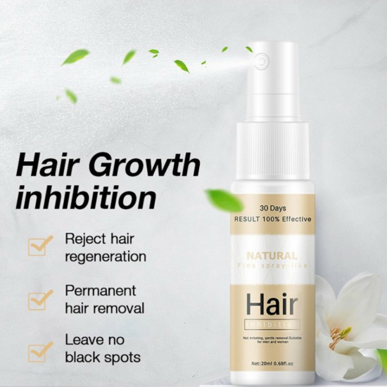 20ml Permanent Hair Removal Sprayer Reject Hair Regeneration Hair Growth Inhibitor