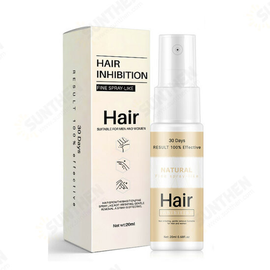 20ml Permanent Hair Removal Sprayer Reject Hair Regeneration Hair Growth Inhibitor