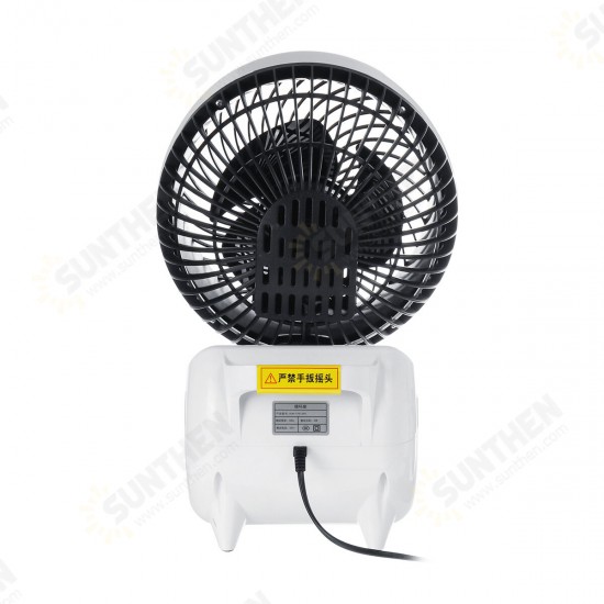 220V 40W 3 Speed Portable Air Circulator Cooling Fan USB Charging Cooler Home Room