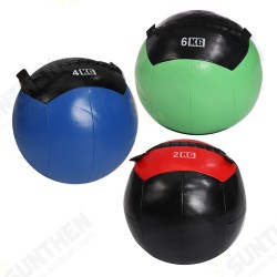2/4/6KG Weighted Fitness Balance Ball PU Soft Gym Inelastic Training Exerciser 2/4/6KG Weighted Fitness Balance Ball PU Soft Gym Inelastic Training Exerciser