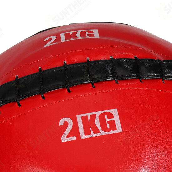 2/4/6KG Weighted Fitness Balance Ball PU Soft Gym Inelastic Training Exerciser