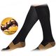 2pcs Unisex Copper Infused Varicose Veins Compression Stock Socks Anti Fatigue