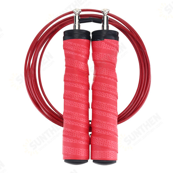 300cm Length Rope Jumping High Speed Aerobic Steel Wire Jump Rope Fitness Equipment Skipping