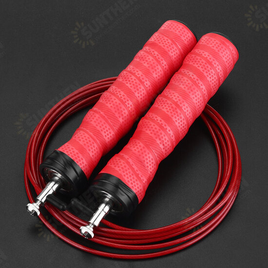 300cm Length Rope Jumping High Speed Aerobic Steel Wire Jump Rope Fitness Equipment Skipping