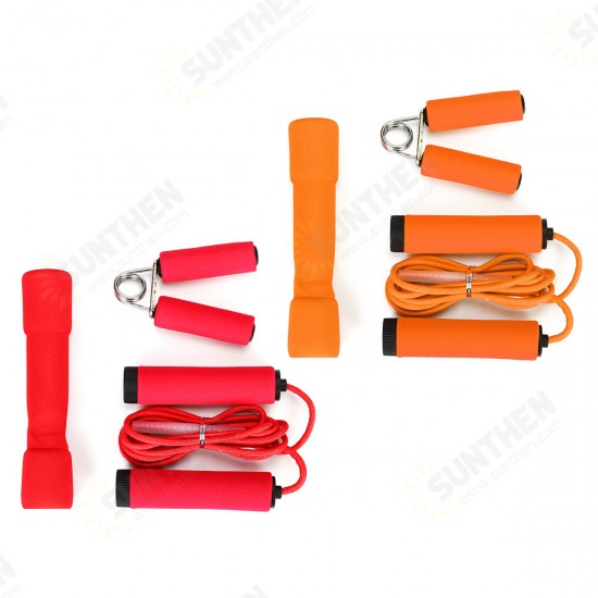 3Pcs/Set Skipping Rope Fitness Heavy Hand Gripper Dumbbells Muscle Strength Training Tools