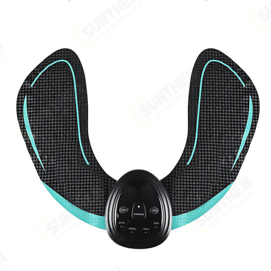 6 Modes EMS Hip Trainer For Hips With U Shape Hydro Gel Pad Butt Lifting Fitness Body Shape