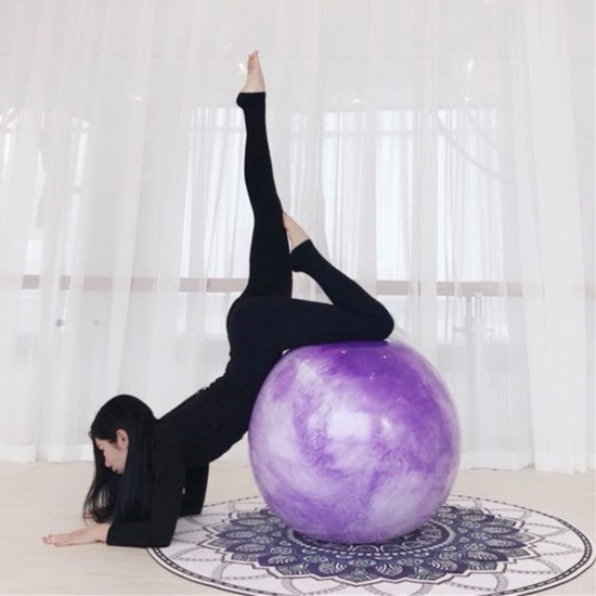 75CM Fitness Gym Yoga Ball Anti-burst Stability Body Balance Ball Home