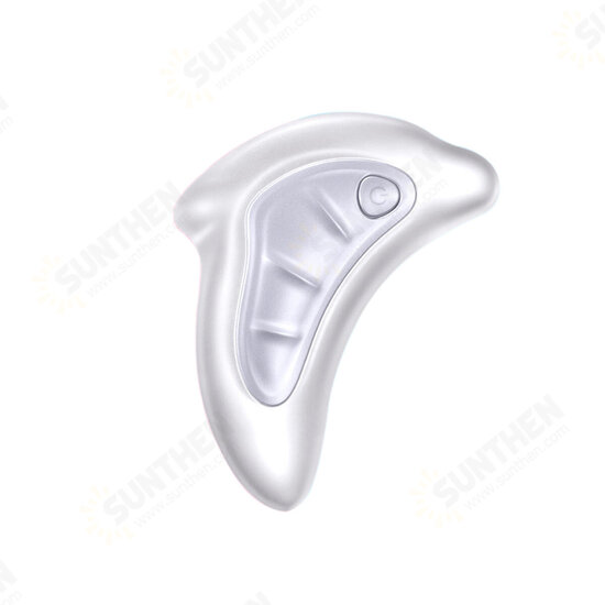 Electric Guasha Massage Machine Dolphin Style Body Face Slimming Massager Beauty Instrument Red & Blue Light Mode Tightening up Massage Device Electric Guasha Massage Machine Dolphin Style Body Face Slimming Massager Beauty Instrument Red & Blue Light Mode Tightening up Massage Device