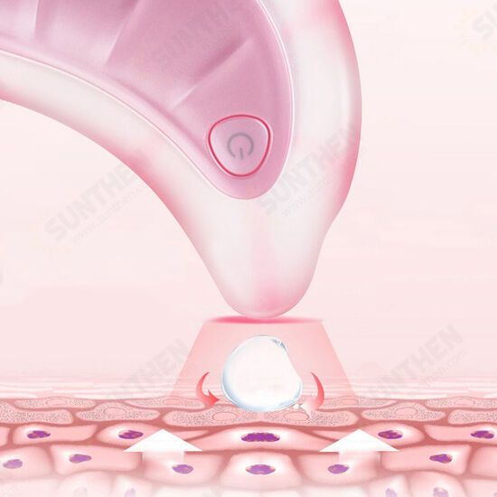 Electric Guasha Massage Machine Dolphin Style Body Face Slimming Massager Beauty Instrument Red & Blue Light Mode Tightening up Massage Device Electric Guasha Massage Machine Dolphin Style Body Face Slimming Massager Beauty Instrument Red & Blue Light Mode Tightening up Massage Device