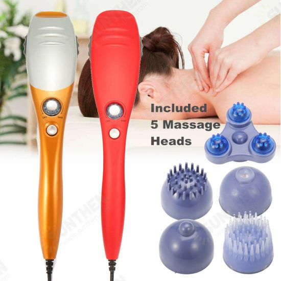 Electric Handheld Body Electric Massager Back Shoulder Neck Waist Leg Massage